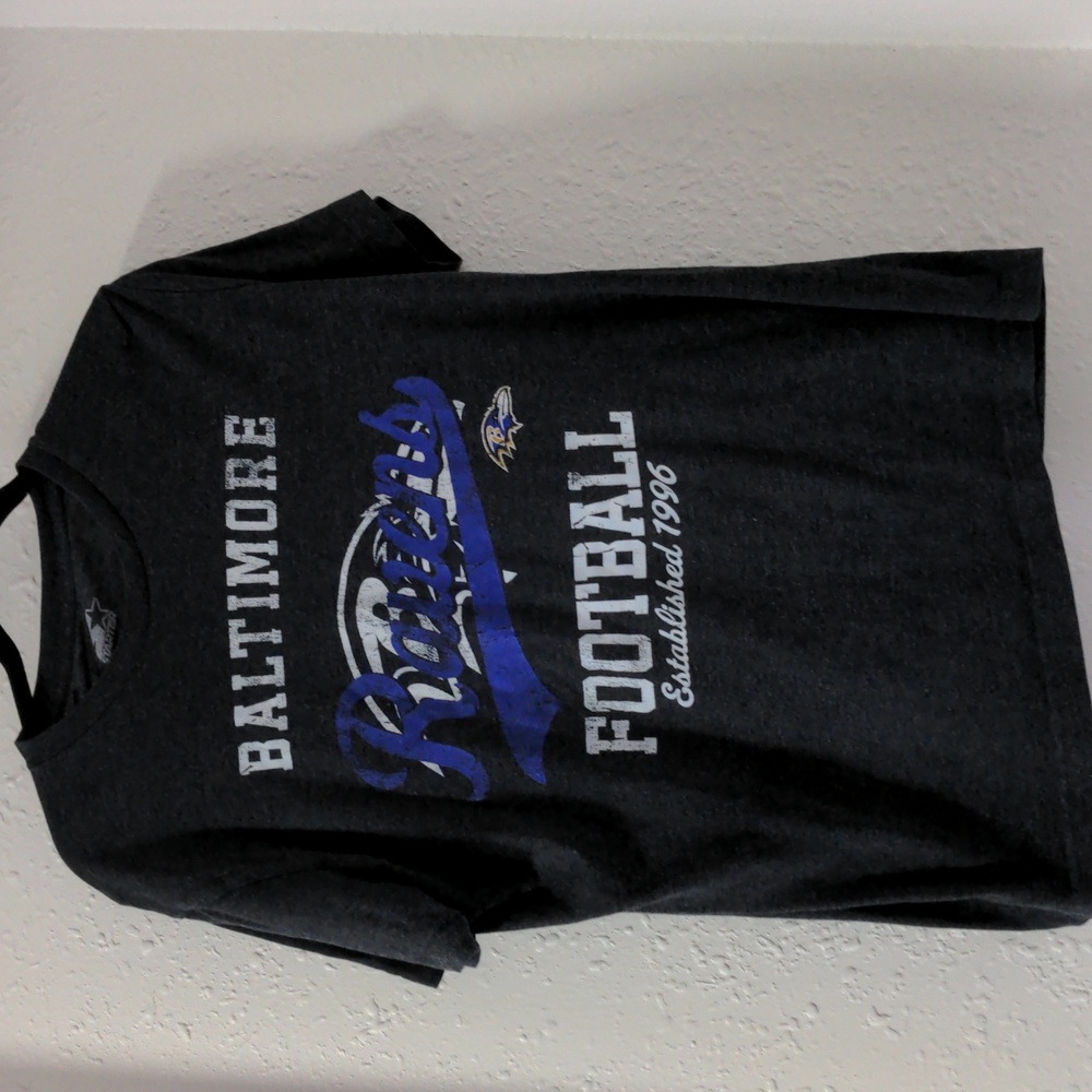 Baltimore Ravens NFL Football Short Sleeve T-Shirt Unisex Large